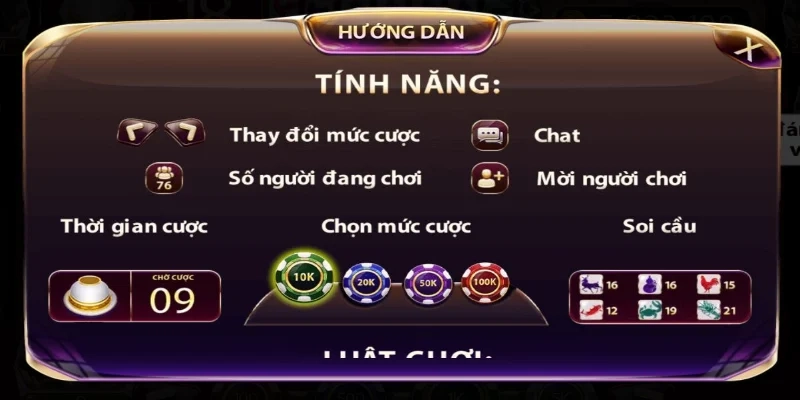 Luật chơi game Bầu Cua Gemwin 