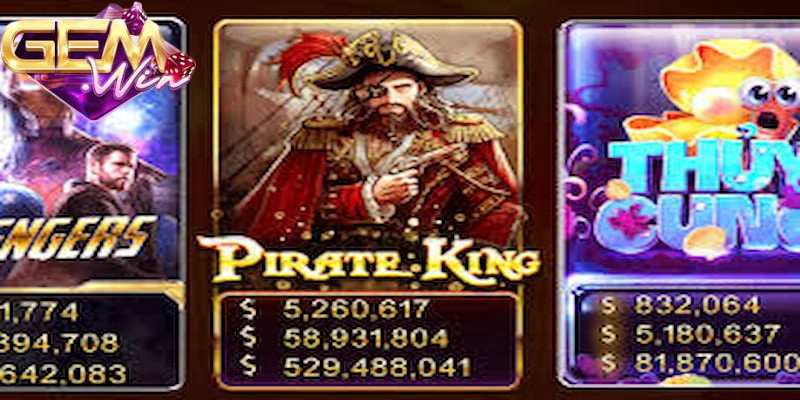 Hướng Dẫn Quy Định Chơi Slots King Pirate Tại Gemwin