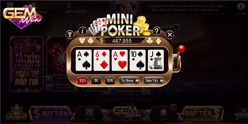 Tổng Quan về Mini Poker GemWin