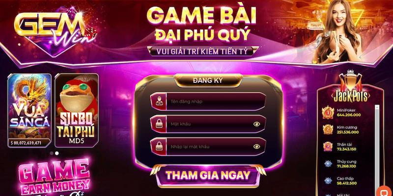 Giới Thiệu Tổng Quan Về Tựa Game Kim Cương Gemwin