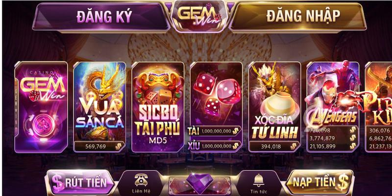 Giới Thiệu Về Cổng Game Gemwin