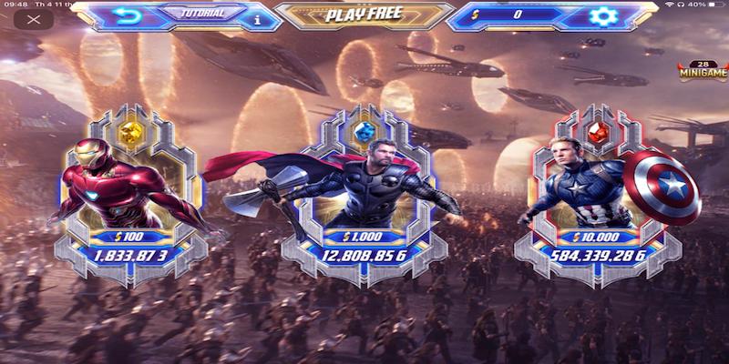 Một số lưu ý khi chơi game Avengers Gemwin